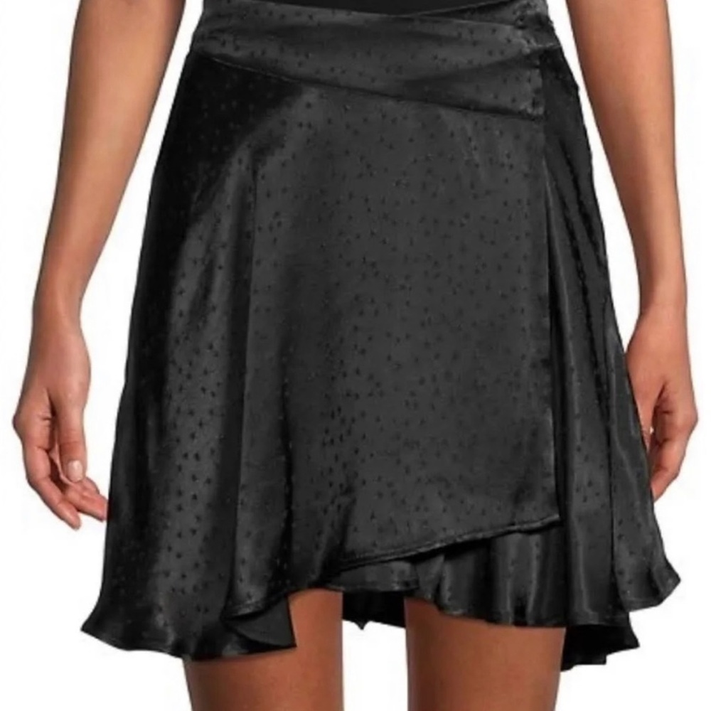 NWT Free People Starstruck Black Mini Skirt